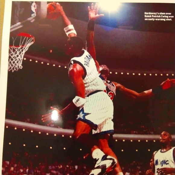 PENNY HARDAWAY ORLANDO MAGIC VINTAGE 8.5x11 REPRINT GLOSSY WALL/LOCKER POSTER🔥 - Picture 5 of 8